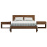 Кровать и тумбочки West Elm Wood - ED-MONTE