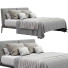 Bed Flexform Lifesteel - ED-MONTE