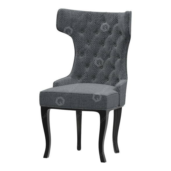 Chair Chiara Provasi Cherie Midnight 3D model