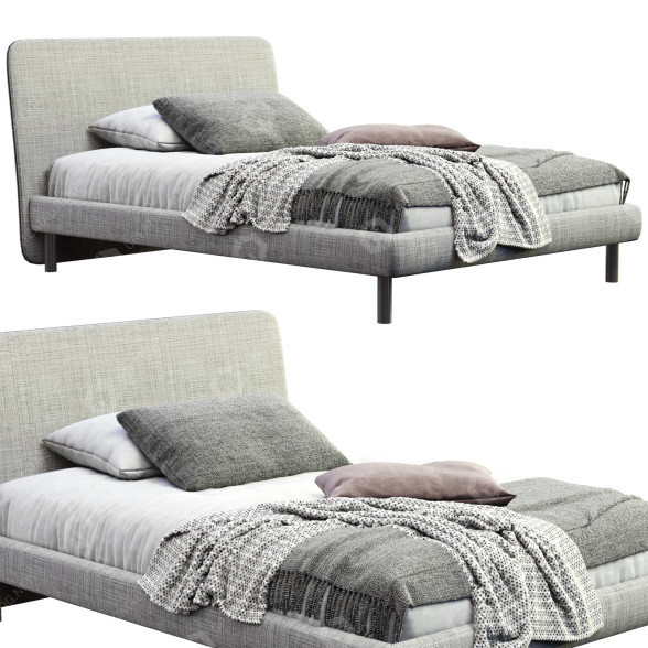 Bett Bonaldo Dream Single 3D-Modell