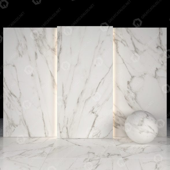Плитка White Calacatta 23 3D модель