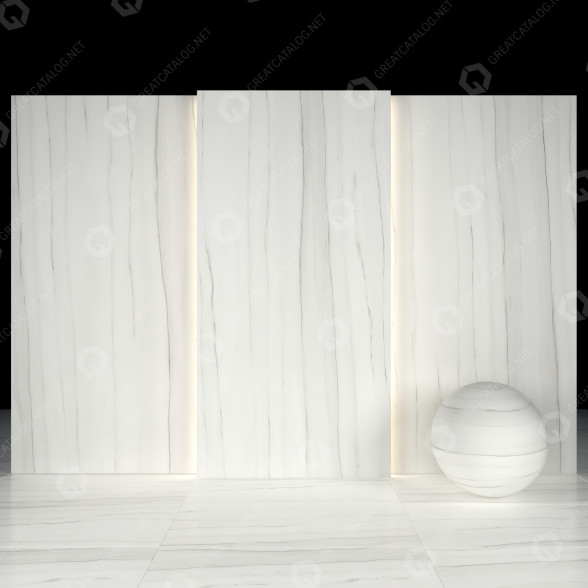 Плитка White Zebrino Marble 3D модель