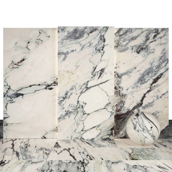 Плитка Capria Marble 01 3D модель