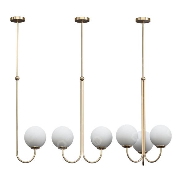 Lampy wiszące Anzazo Doret model 3D
