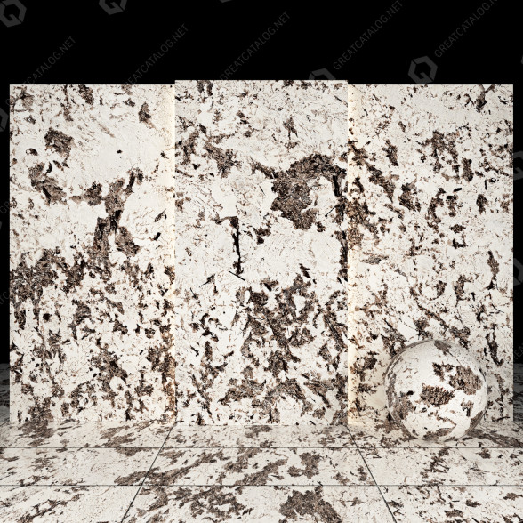 Płytka Alaska White Marble model 3D