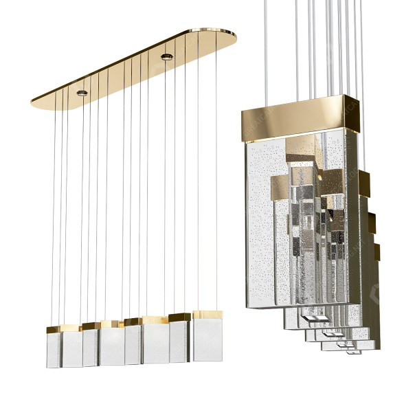 Lampe suspendue Candela Line 07 modèle 3D