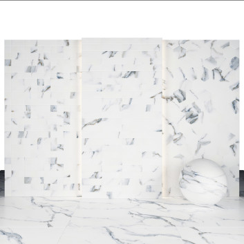 Плитка Solo White Marble