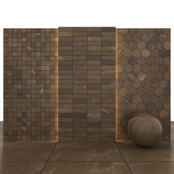 Плитка Pulpis Brown Marble 01