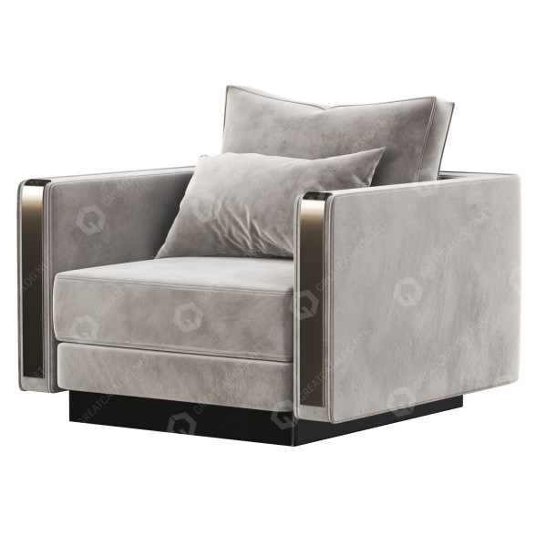 Armchair Arcahorn Carmen 3D model