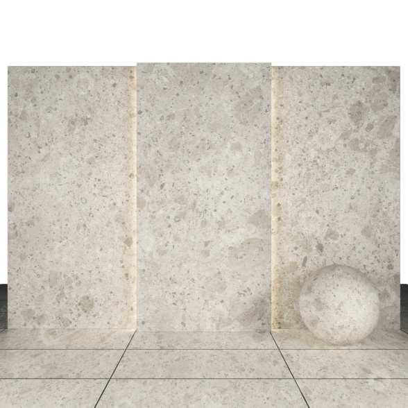 Azulejo White Gray Stone Modelo 3D