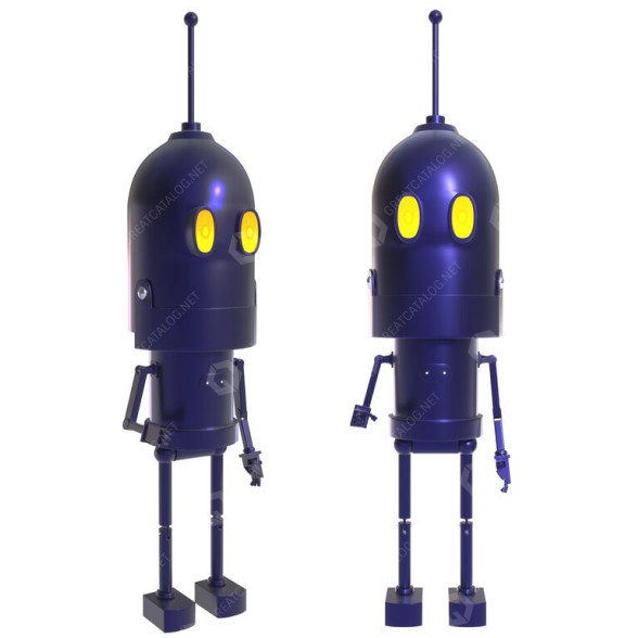 Игрушка Mini Robot 3D модель
