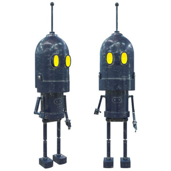 Іграшка  Mini Robot Old 3D модель