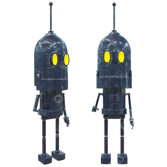 Игрушка Mini Robot Old 3D модель