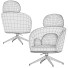 Fauteuil Saba Sunset - Islomov