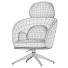 Fauteuil Saba Sunset - Islomov