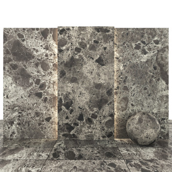 Плитка Shadow Black Stone 01