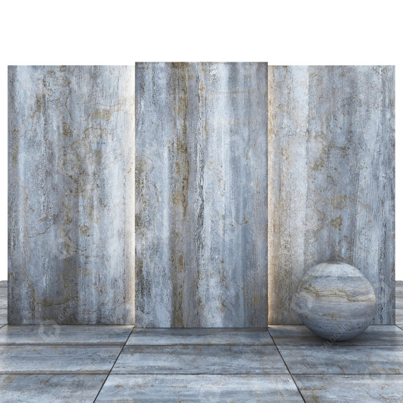 Fliese Dayton Blue Stone 3D-Modell