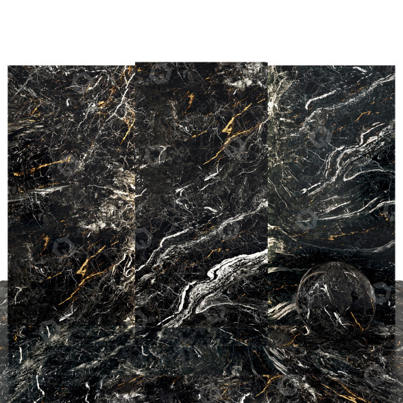 Плитка Dark Wave Marble 3D модель
