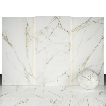Плитка Emotion White Marble