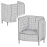 Fauteuil Ligne Roset Hemicycle - Islomov