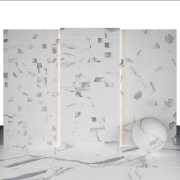 Плитка Statuario White Marble 04
