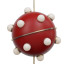 Lampe suspendue 1stDibs Red Hanging by Oscar Torlasco for Lumi - Yusufdjan