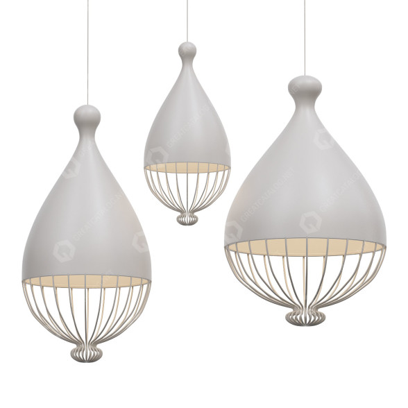 Pendant Lamps Karman Le Trulle 3D model