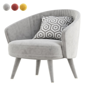 Armchair  Mytto Metis 3D model