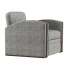 Fauteuil Hugues Chevalier Flanelle - Islomov