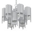 Chandelier 1stDibs Glass Hurricane by Gaetano Sciolari - Keravl
