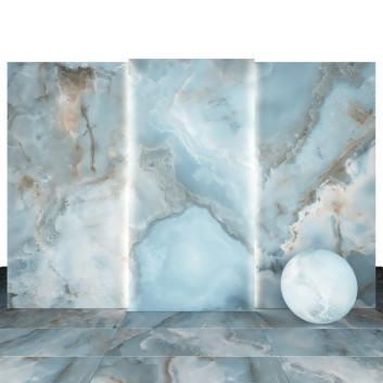 Плитка Gray Blue Onyx 01 3D модель