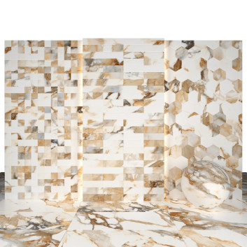 Плитка Paonazzo Gold Marble 02