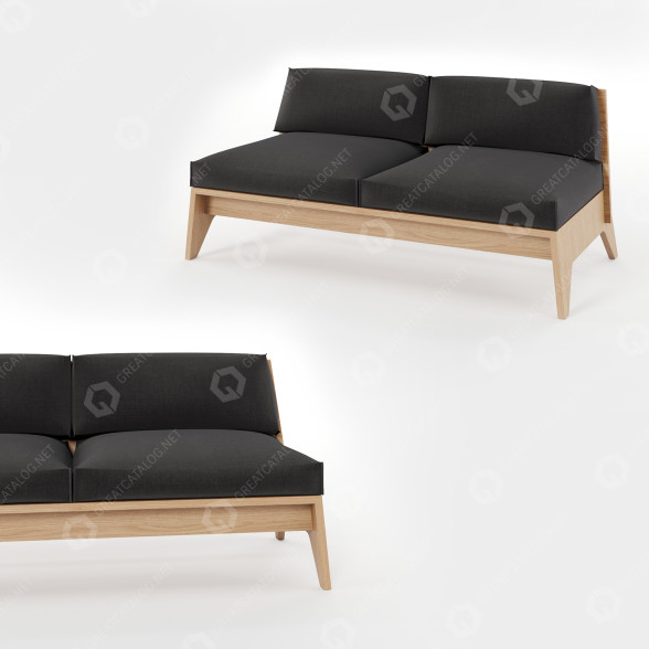 Sofa Take&live SA01 3D model