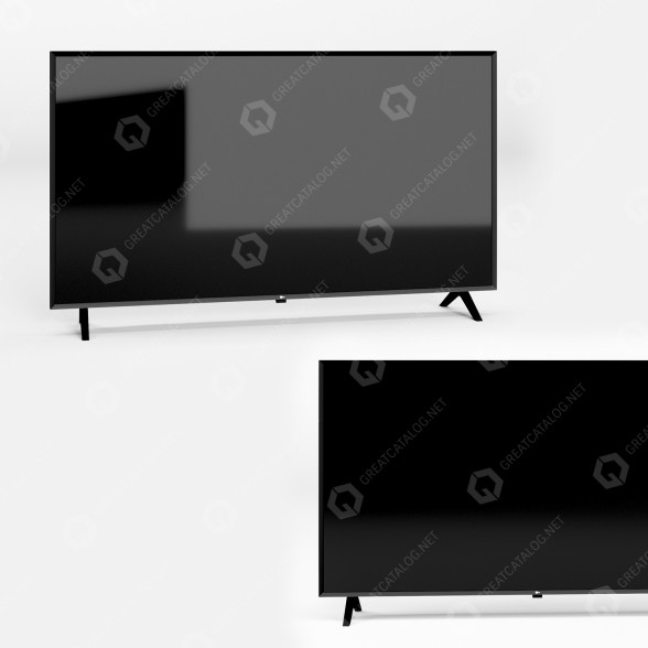 TV LG Electronics 49UM7100 3D-Modell