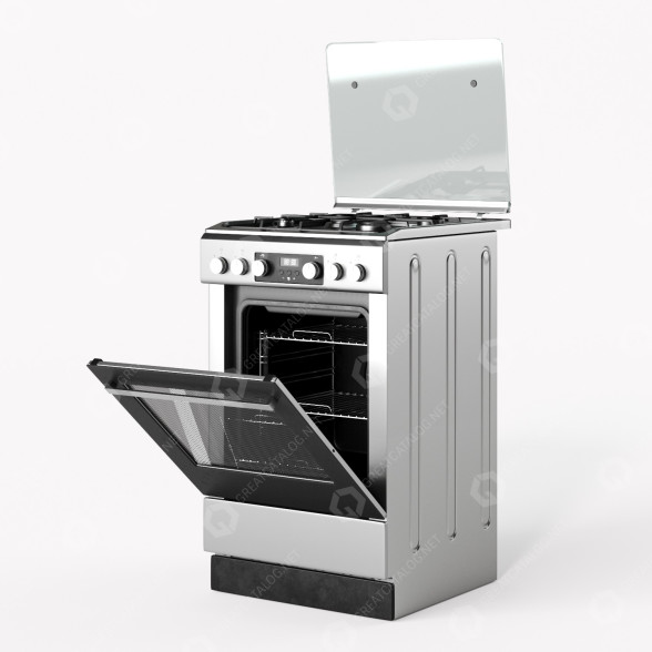 Плита Whirlpool WS5G8CHX/EU 3D модель