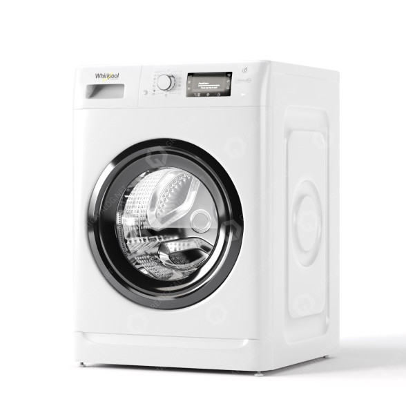 Пральна машина Whirlpool FWD71284SBEE 3D модель