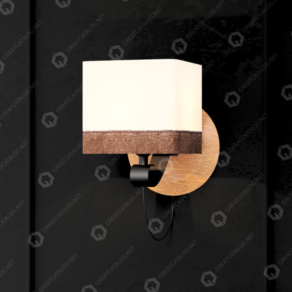 Wandleuchter Stellare W 2407 1 3D-Modell