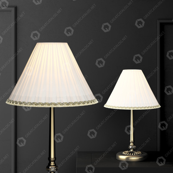 Lámpara de mesa Stellare T 2208 1 ABN Modelo 3D