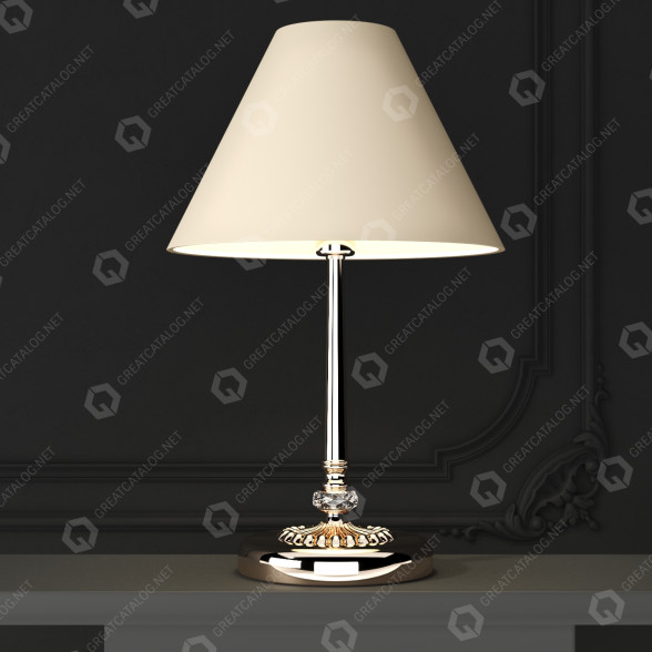 Lampa stołowa Stellare T 2208 1 G model 3D