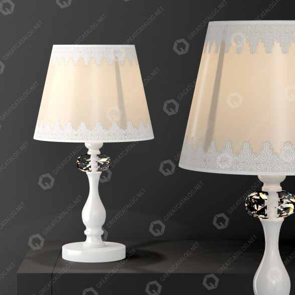 Tischlampe Stellare T 2402 1 3D-Modell