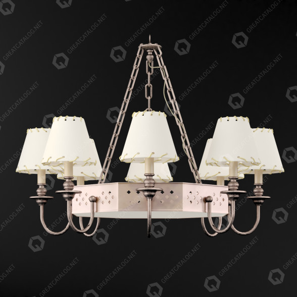 Kronleuchter IPM Light 975 3D-Modell