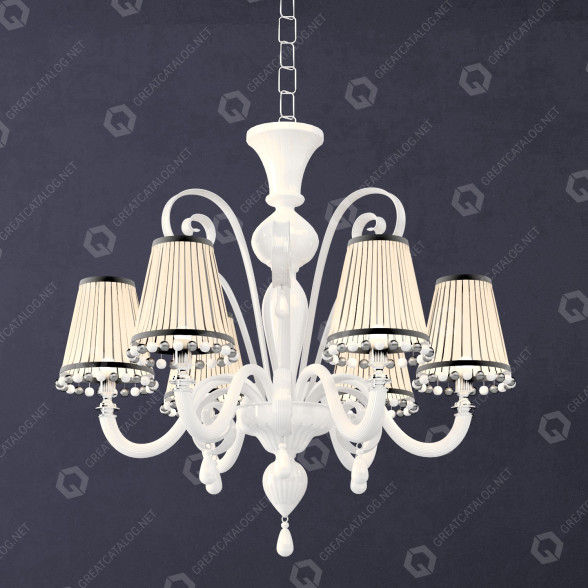 Żyrandol IPM Light 1381 model 3D