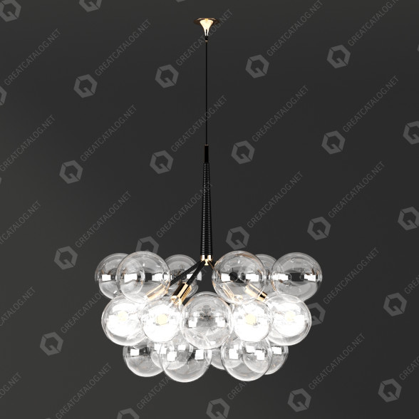 Lustre Anzazo Bubbles modèle 3D