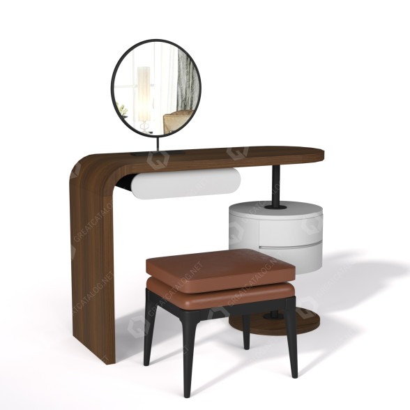 Schminktisch und Hocker Deprimo RR00115 3D-Modell