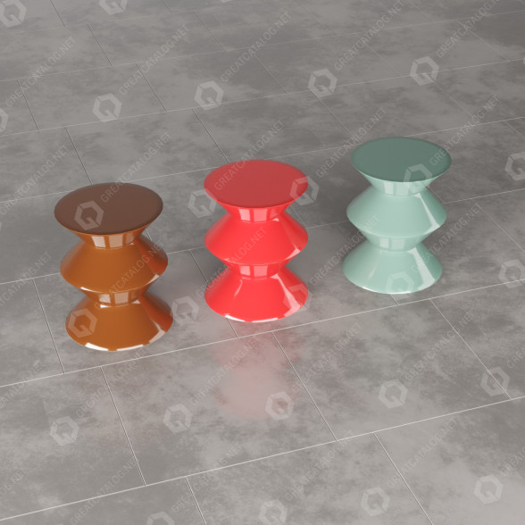 Nachttisch Deprimo AP00243 3D-Modell