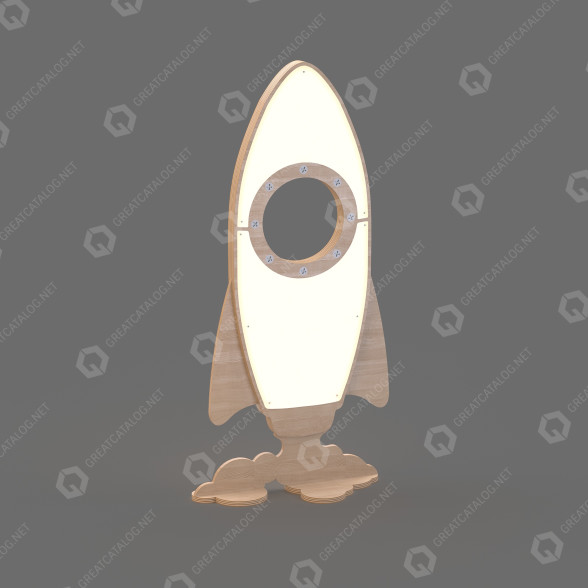 Торшер Artem Ronsky Rocket 3D модель