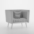 Armchair Muranti Azurite - sashanon