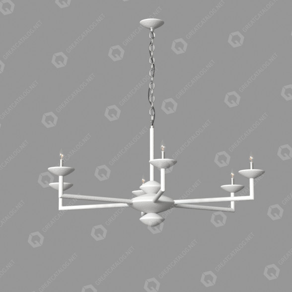 Люстра Restoration Hardware Pesaro 3D модель