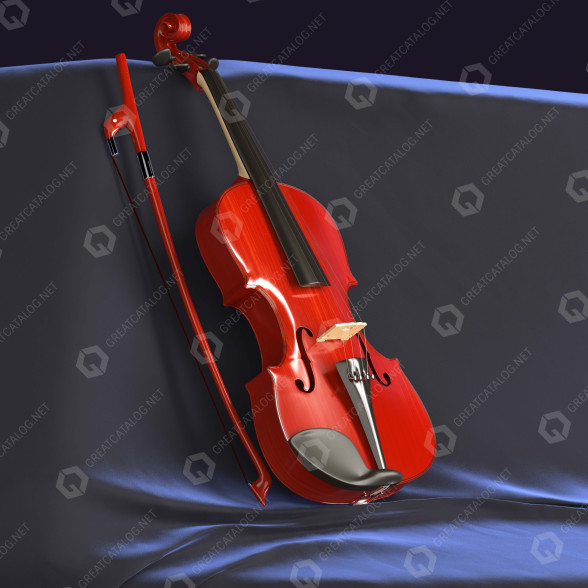 Skrzypce Parkson CV101 model 3D