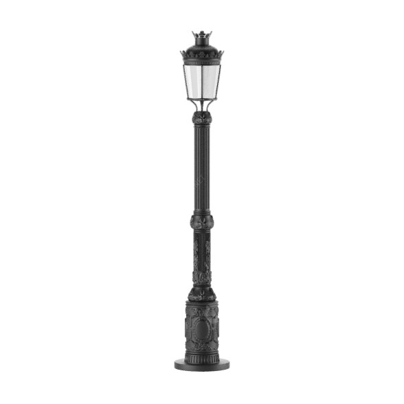 Straßenlaterne zm0103 3D-Modell